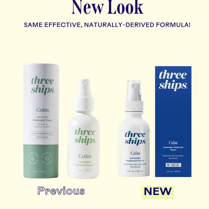 Three Ships (No Duties | Ships from US/CA | USMCA Compliant) - Wholesale Facial Toner - TESTER - Calm Lavender Hydrosol Toner - NOT FOR RESALE6