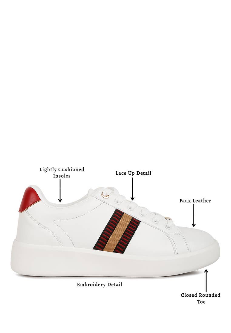 Rag Company - Wholesale Lifestyle Sneakers - Women's - Loyalty Embroidery Detail Sneakers10