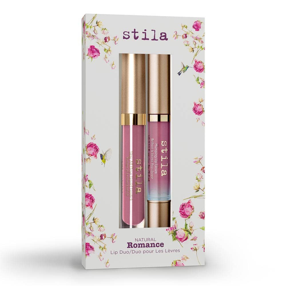 Beauty Goddess – Engroshandel Læbestiftsæt – Stila Natural Romance Læbe Duo1