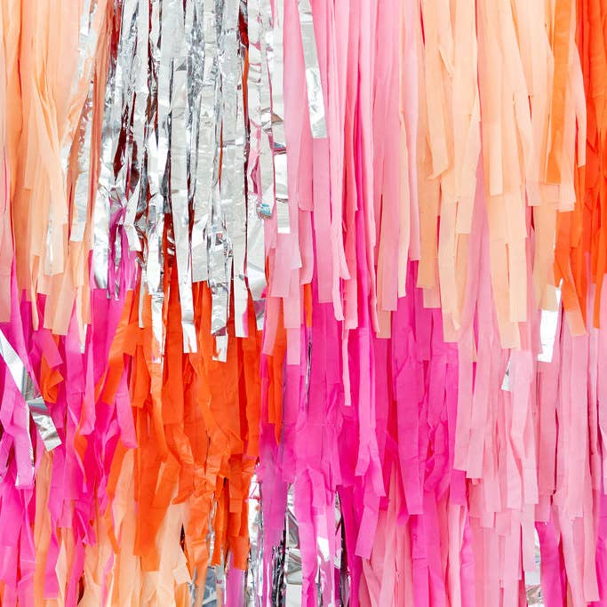 Oh My Darling Party Co - Wholesale Photography Backdrop - Disco Dreamin' Semi Circle Fringe Backdrop3