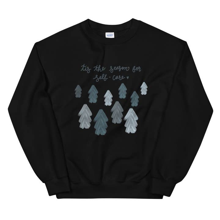 Chandail unisexe Tis The Season | Encolure ras-du-cou, vacances, hiver pour la vente par Ambitiously You