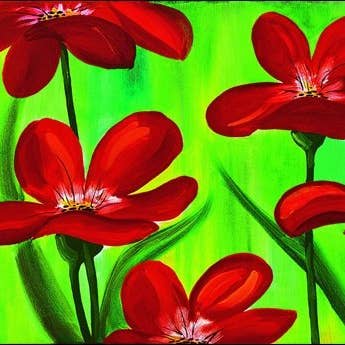 Gianola M.T. - Poppies In The Meadow for wholesale by Migneco & Smith