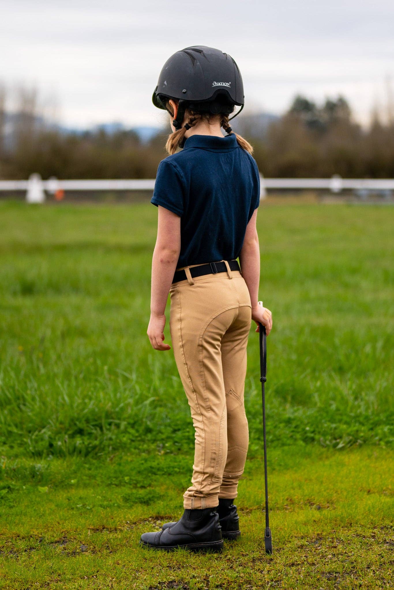 Grewal Equestrian - Vente Pantalon – enfant - Culotte d'équitation Apollo à enfiler pour enfants2