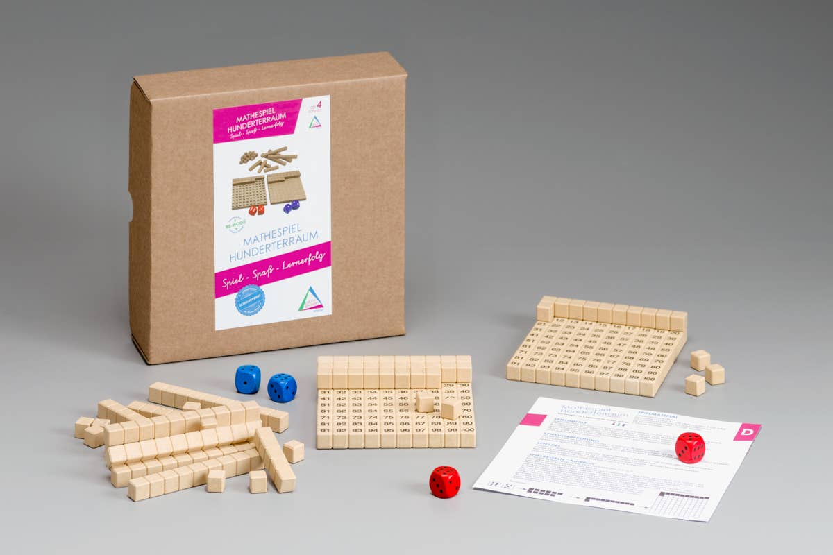 Wissner® aktiv lernen - Wholesale Brain Game - Kids - Math Game - Hundred Room | Addition & Subtraction Calculate1