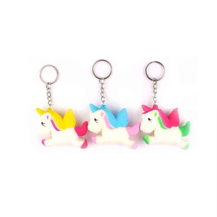 Buddha Yoga - Wholesale Keychain - Kids - Unicorn Keychains - Assorted