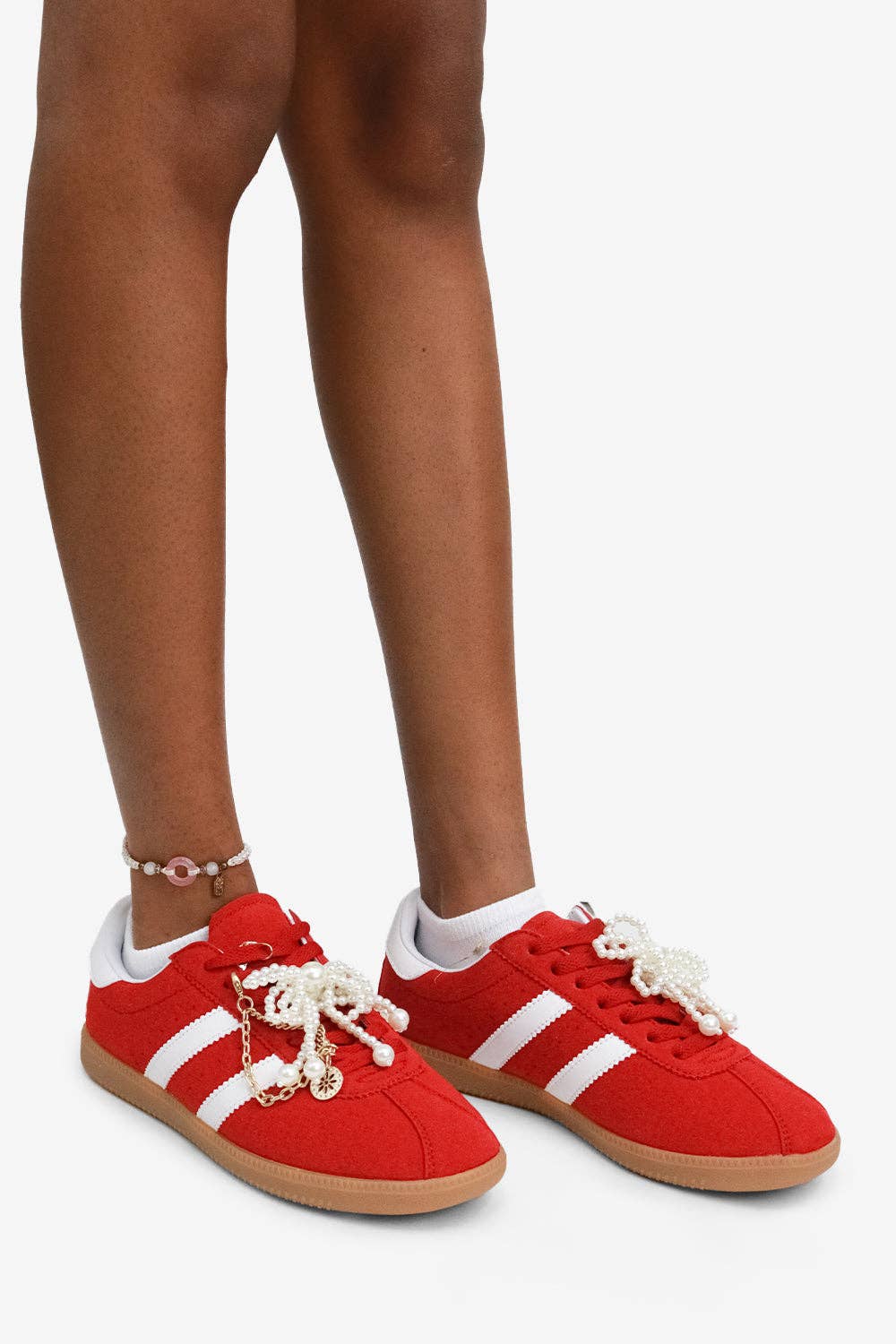 Lemonade Shoes – Großhandel Lifestyle-Sneaker – Damen – MACKAY verzierte Sneaker mit abnehmbaren Charms in kräftigen Farben19