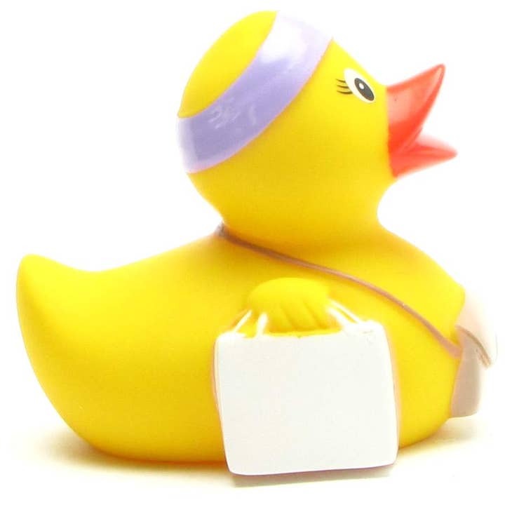 Duckshop - Venta al por mayor Juguete para la bañera - Bebés - Pato de goma Shopping Queen - pato de goma1