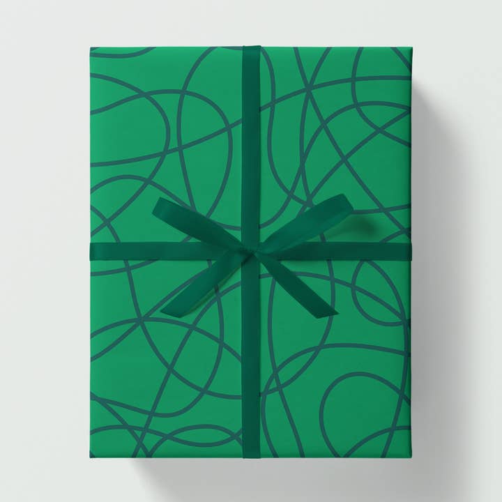 Scribble Gift Wrap | Wrapping Paper | Craft Paper for wholesale by Graphic Factory
