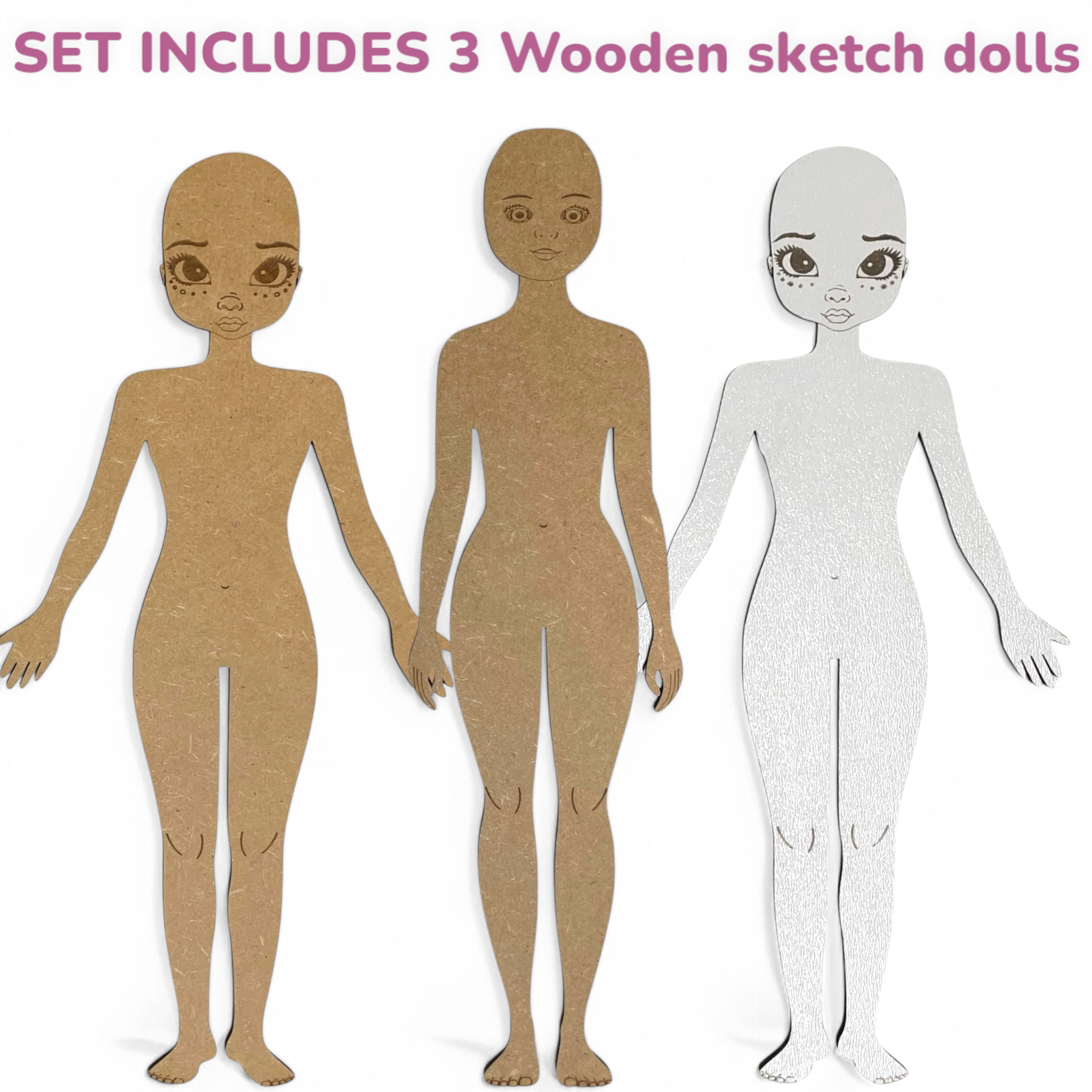 MB Cordas - Wholesale DIY Craft Kit - Fashion Designer Kit Doll Dressmaking Workshop Parties Craft2