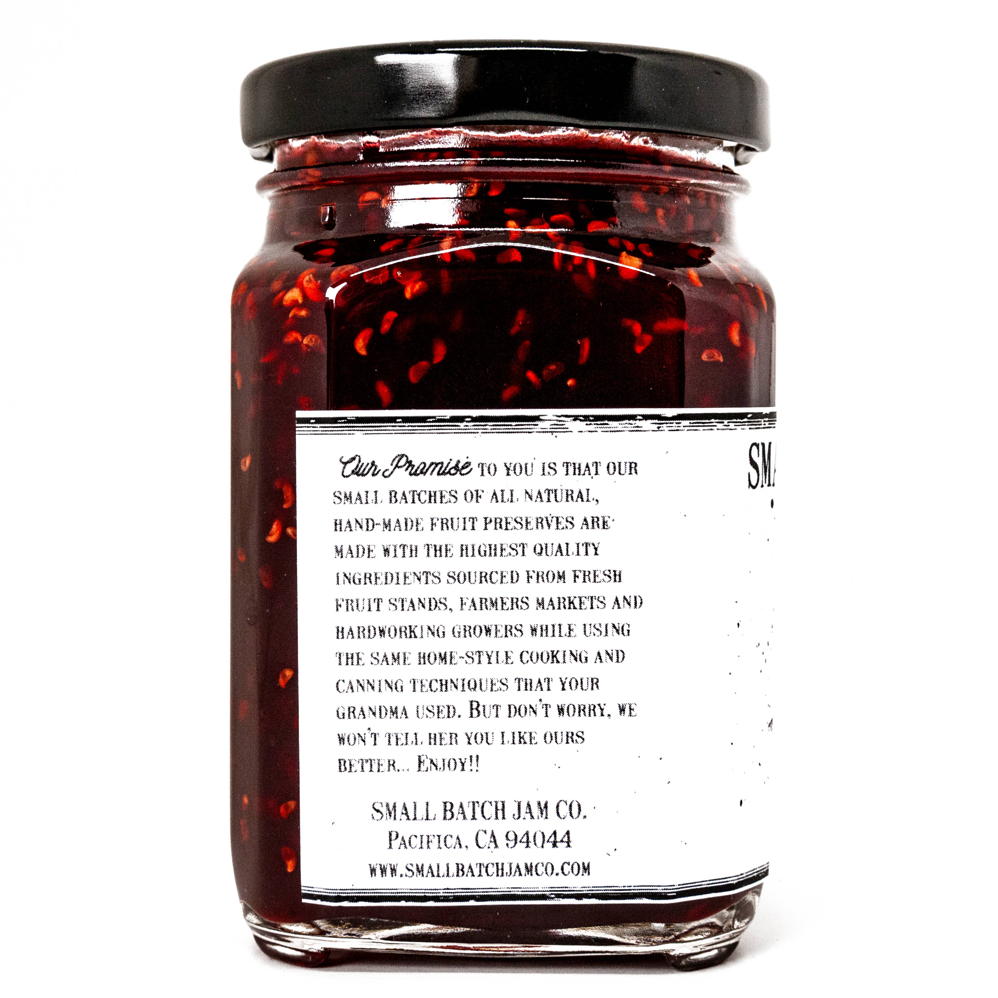 Small Batch Jam Co. - Wholesale Jam/Jelly - Raspberry Jalapeno Jam1