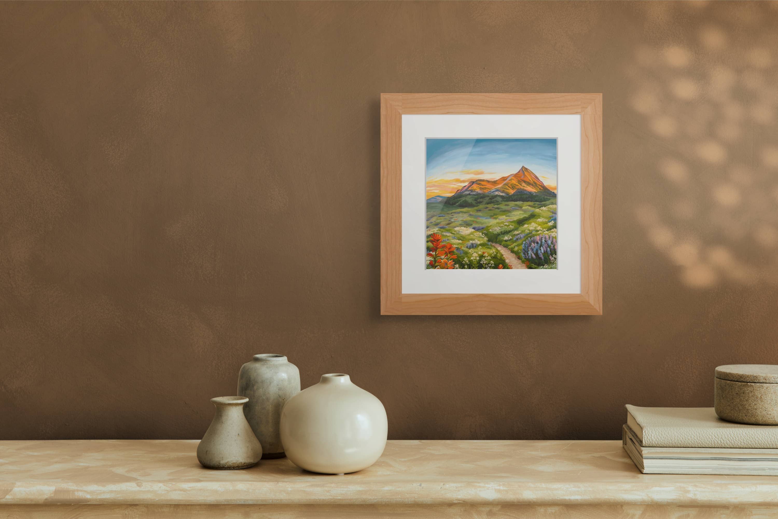 V Dub Art - Wholesale Art Print - A Gentle Path (Crested Butte) Giclee Print2