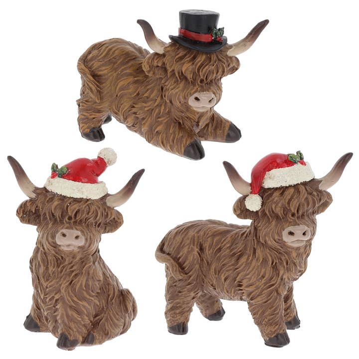 Feliz Navidad Coos Standing Mini para venta al por mayor de Joe Davies