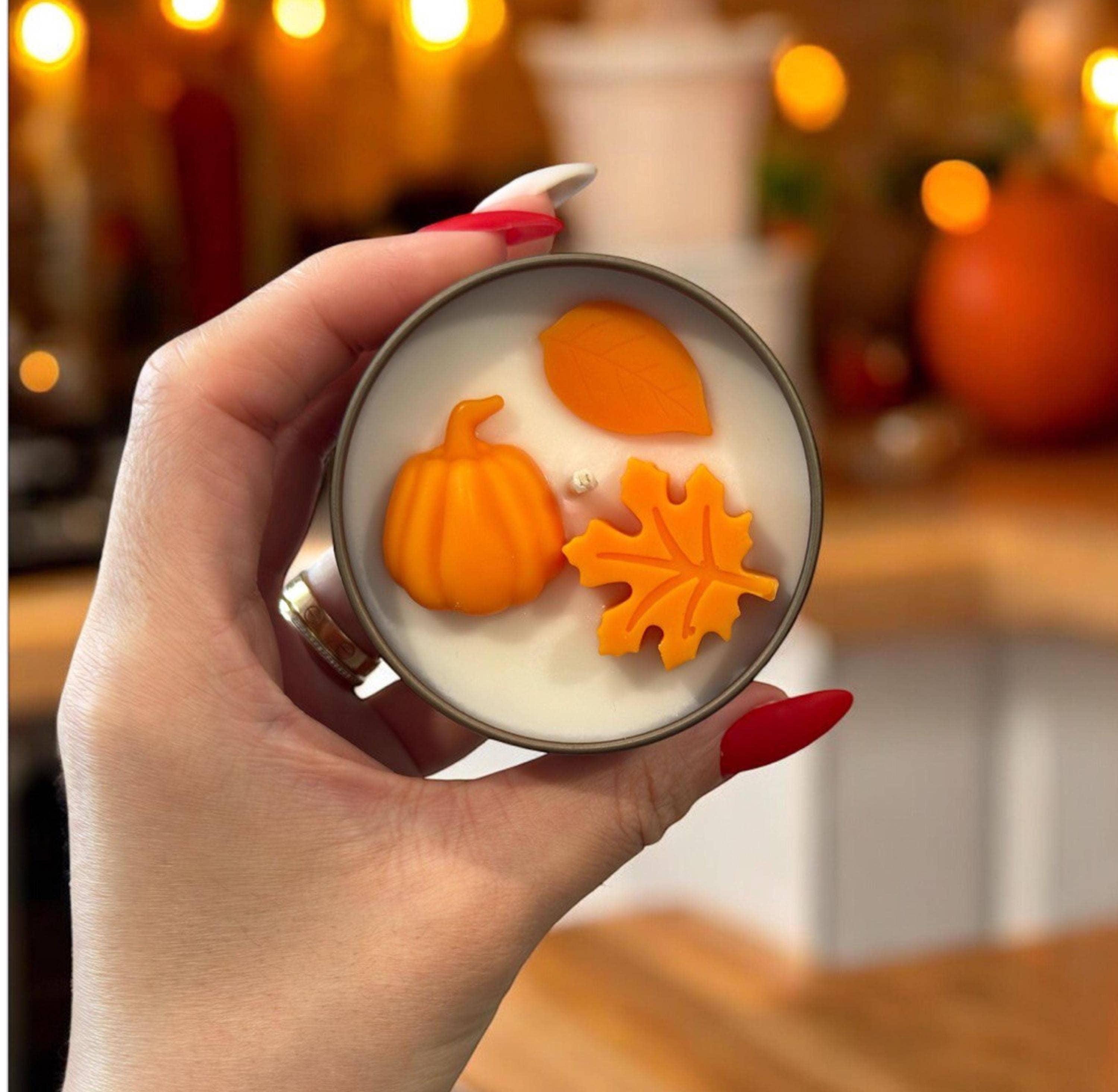 Karly’s Candles – wholesale Travel candles – Fall Candles 4oz - Thanksgiving Gifts & Personalized Favors3