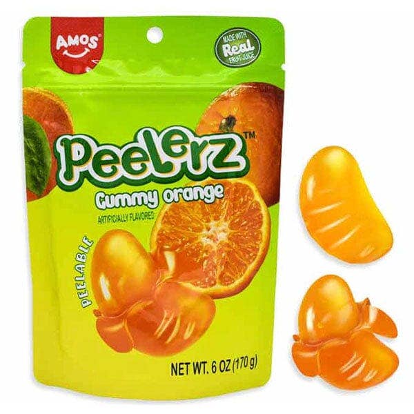Showcase - Wholesale Gummy - Amos 4D Peelerz Peelable Fruit Gummy Candy (6oz) Multiple Flavors18