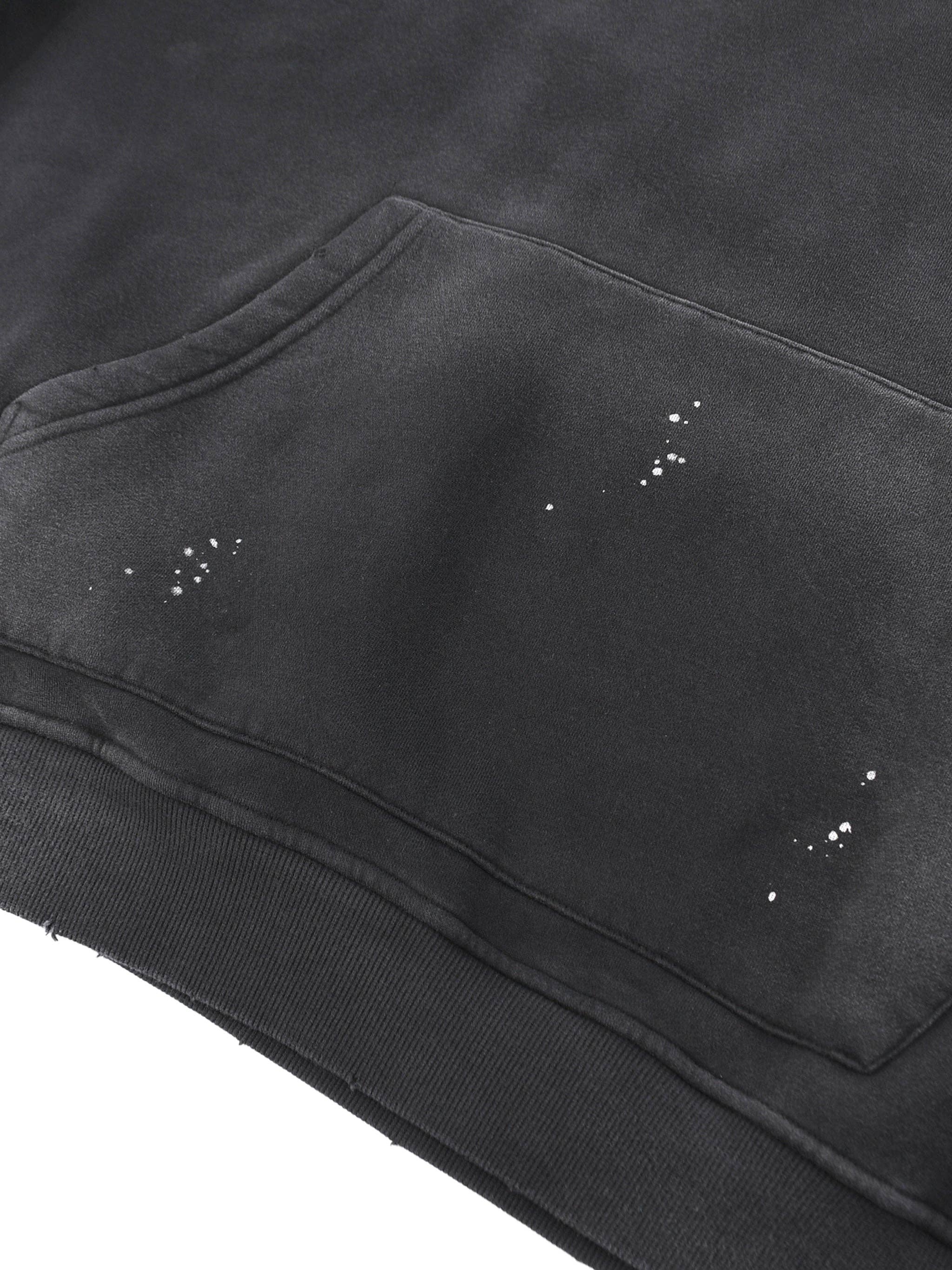 YUDAE - Wholesale Hoodie - Unisex - Vintage Washed Frayed Fleece Hoodie11