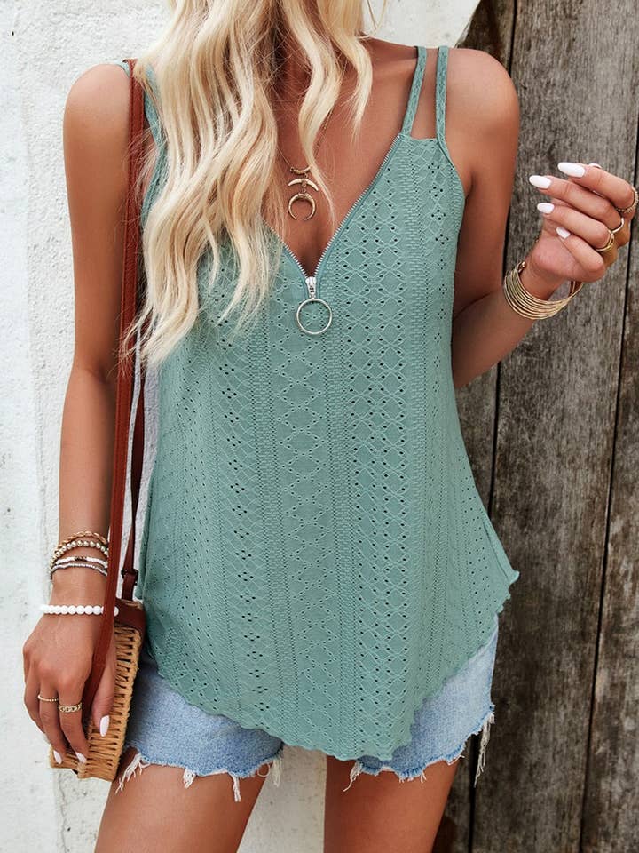 Lily Clothing - Wholesale Tank Top - Women's - WOMEN SOLID TANK TOP_CWTTK0209