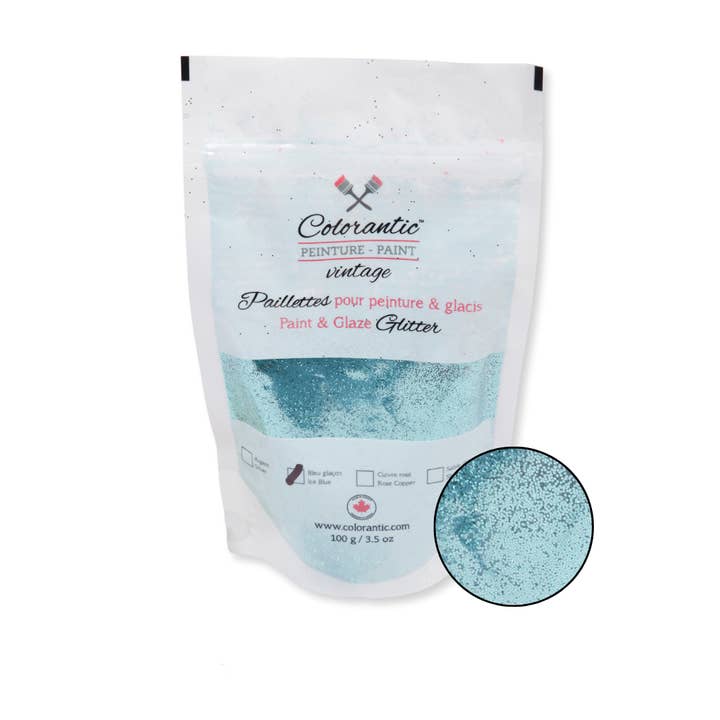 Colorantic - Wholesale Paint/Wax Brush - COLORANTIC | Fine Glitter Paint Additive for Chalk Painting