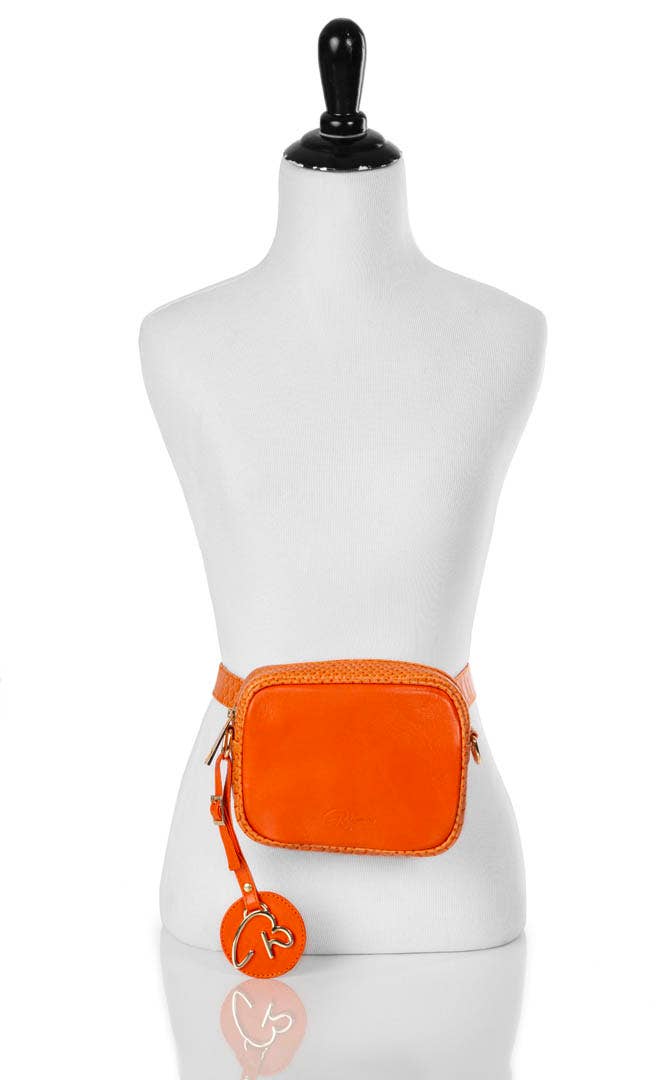 Benenate - Wholesale Crossbody Bag - Women's - Orange Python 000 Belt and Crossbody Bag3