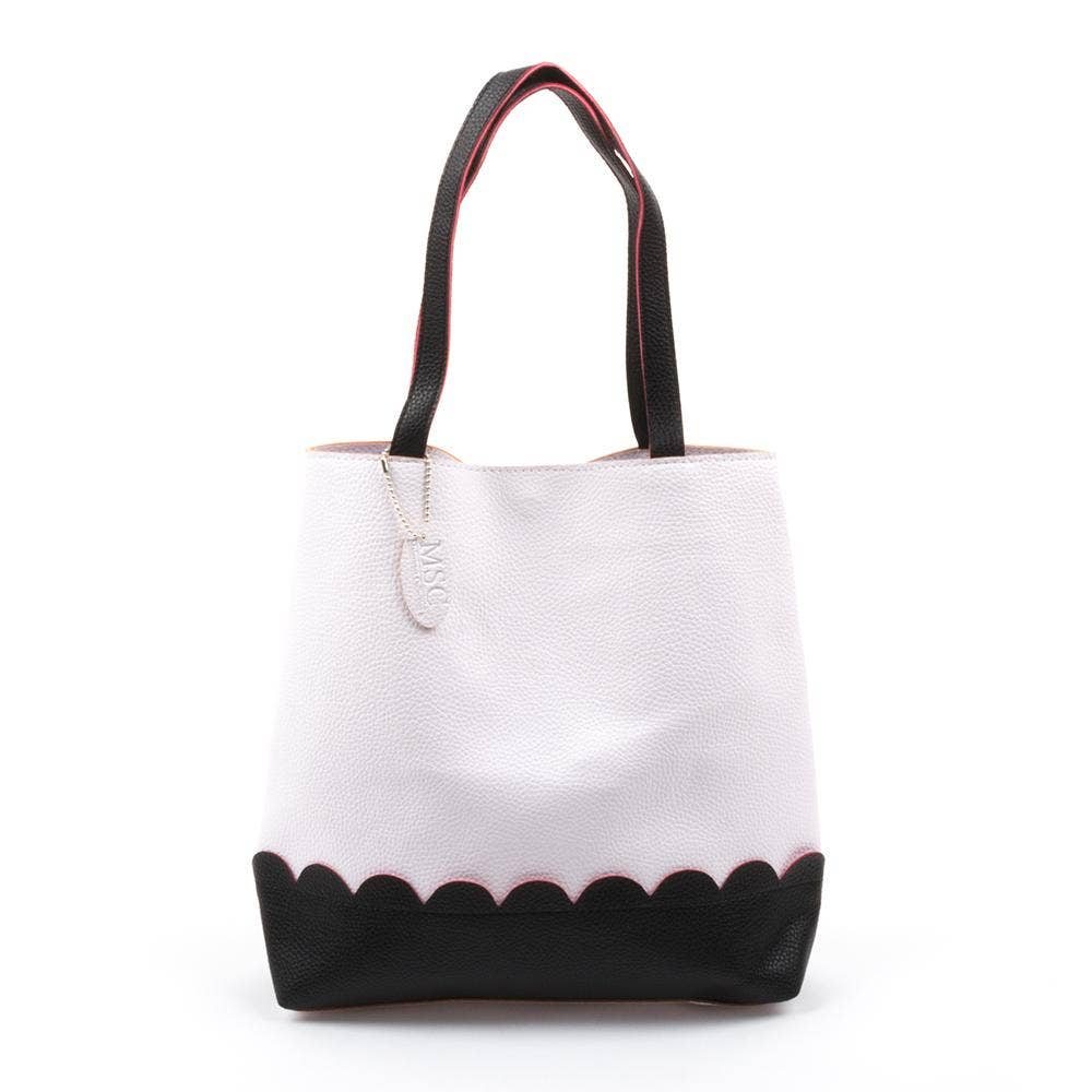 Mainstreet Collection - Wholesale Tote Bag - Women's - Scallop Handbags7