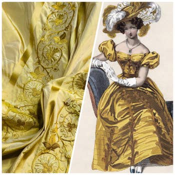 NEW Lady Lisa Designer 100% Silk Taffeta Fabric in Copper with Black  Iridescence