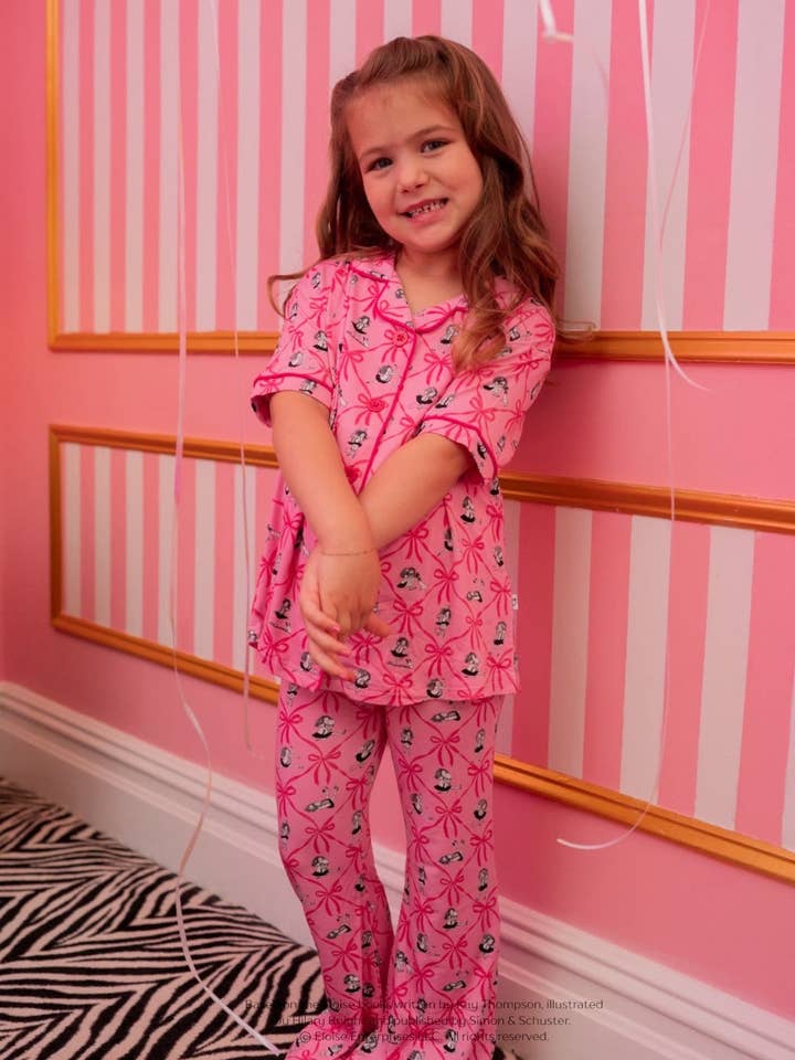 ELOISE ROYAL RIBBONS DRÖMFLICKANS FLARE-SET för wholesale av Dream Big Little Co.