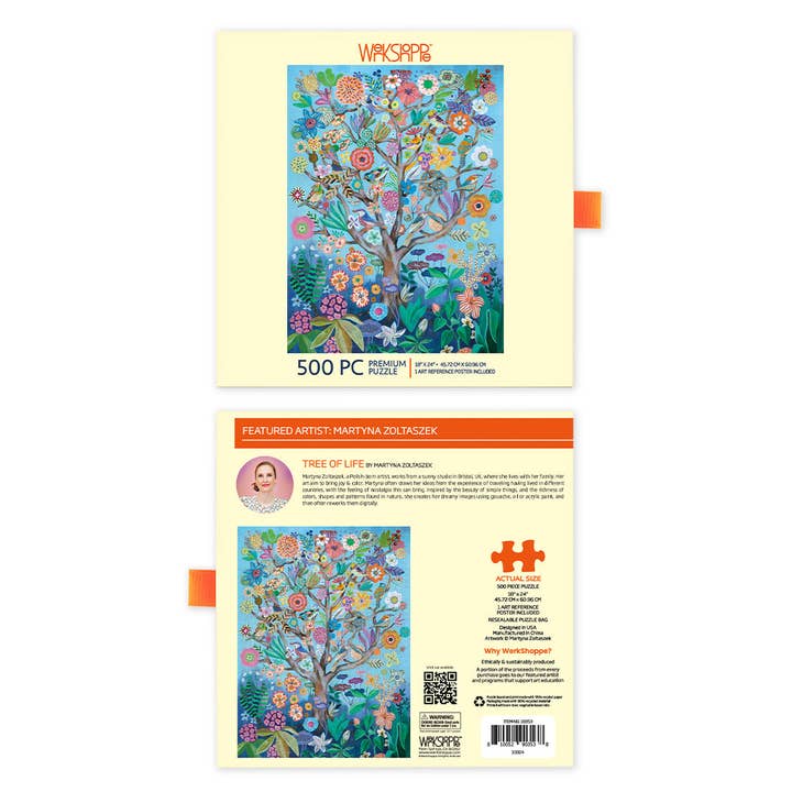 WerkShoppe - Wholesale Puzzle - Adult - Tree Of Life 500 Piece Puzzle3