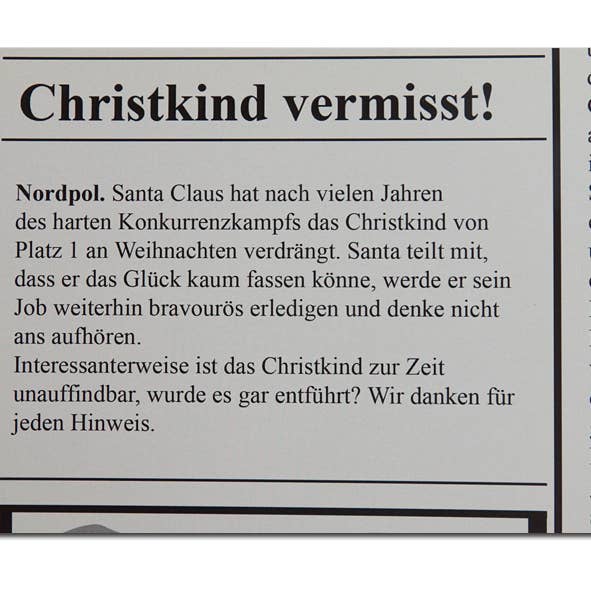 krant Christ Child ontbreekt voor wholesale door UMÄR