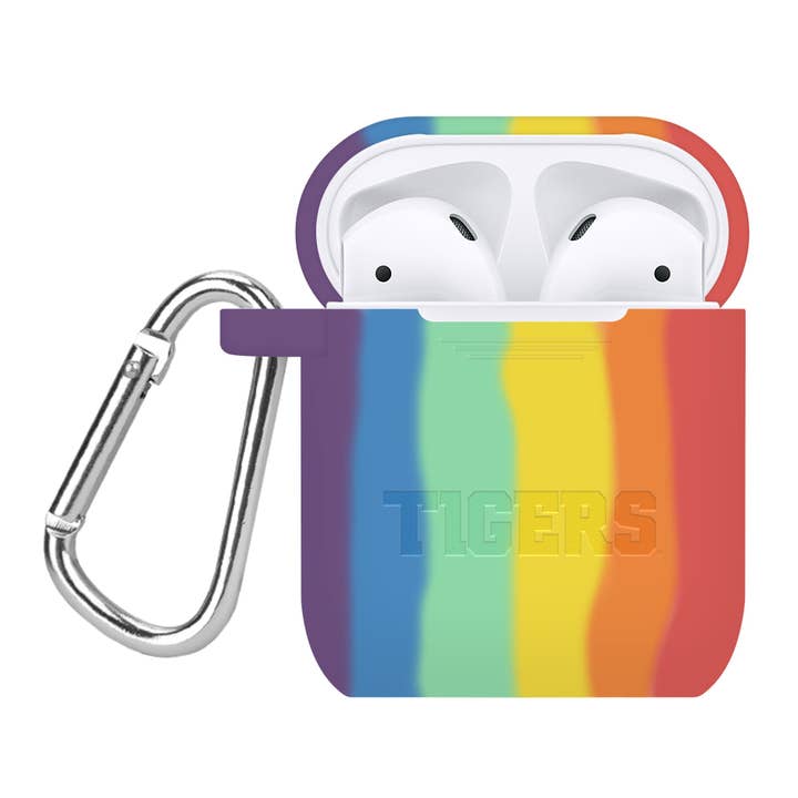 Affinity Bands - Wholesale Earphone/Headphone Case - Unisex - Clemson Tigers Engraved AirPods Case Cover8