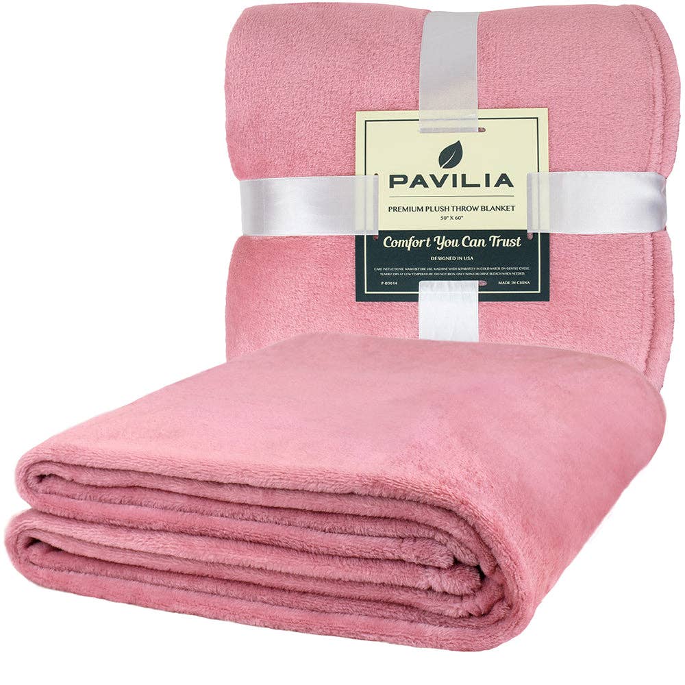 Pavilia - Wholesale Throw Blanket - Classic Fleece Throw Blanket13
