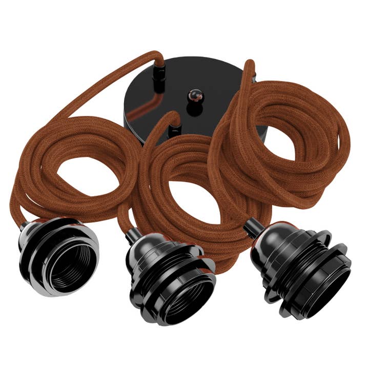 Deckenhänger aus französischem Leinen mit 3 Drähten 2,50 m für den Großhandel von Hoopzi