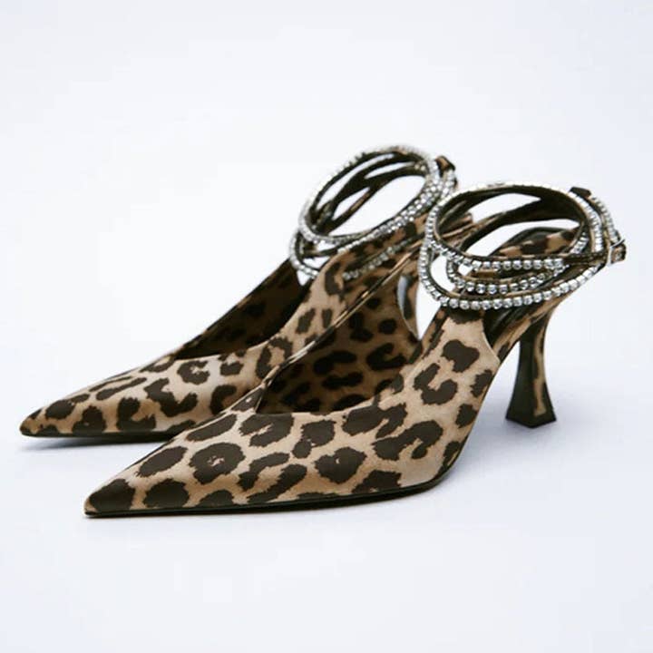 Blak Wardrob - Wholesale High Heels - Women's - Women Black High Heels Fashion Rhinestone Pumps Elegant Heel