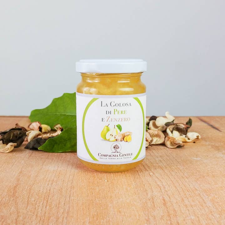 Compagnia Gentile - Wholesale Jam/Jelly - PEAR AND GINGER “DELICIOUS” JAM0