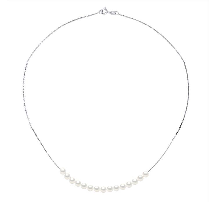 Collar: 15 auténticas perlas cultivadas en agua dulce para venta al por mayor de Mitzuko