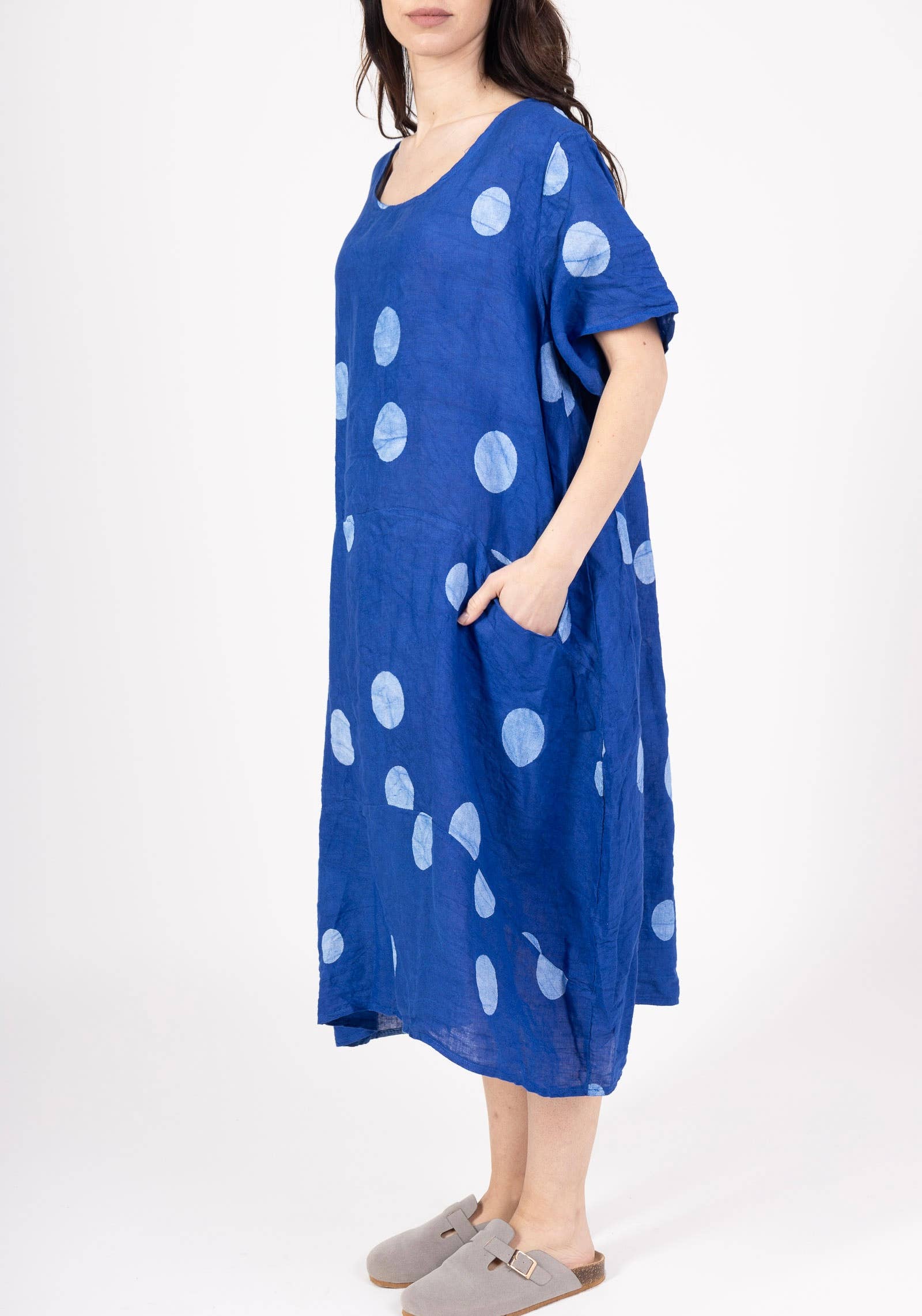 LINEN & COTTON HOUSE - Wholesale Dress - Women's - LINEN DRESS. 17600 SPRING SUMMER CLOTHING36