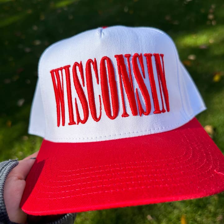 Recess Apparel - Wholesale Trucker Hat - Women's - Wisconsin Stretch Contrast Cap