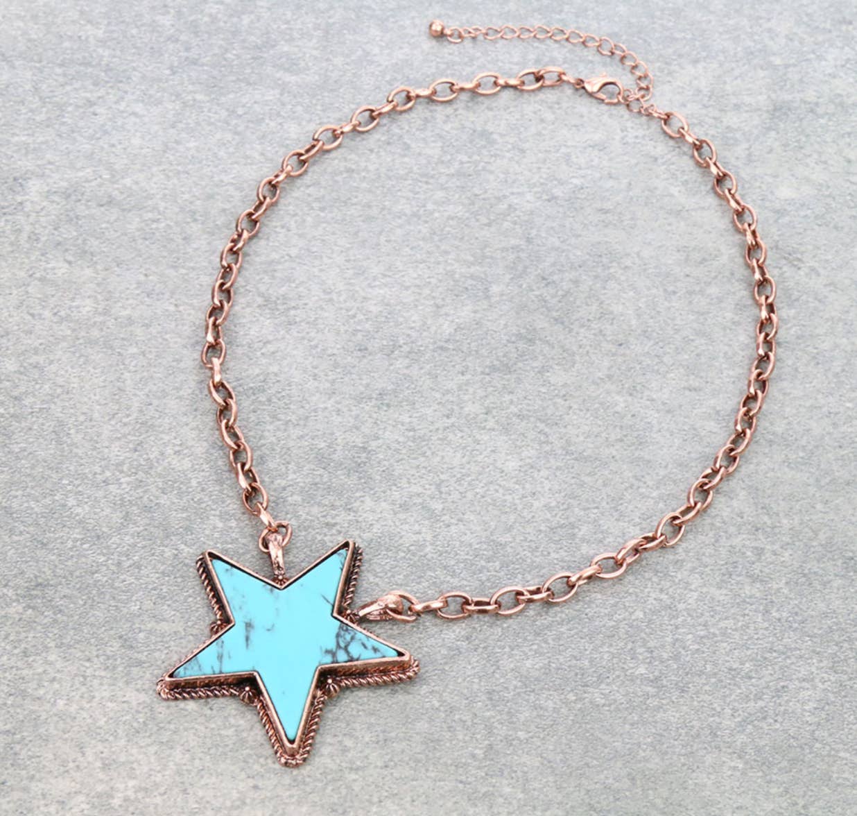 Boho Ranch Shop – wholesale Pendant/charm necklace – Punchy Star Necklace Western Pendant Necklace1