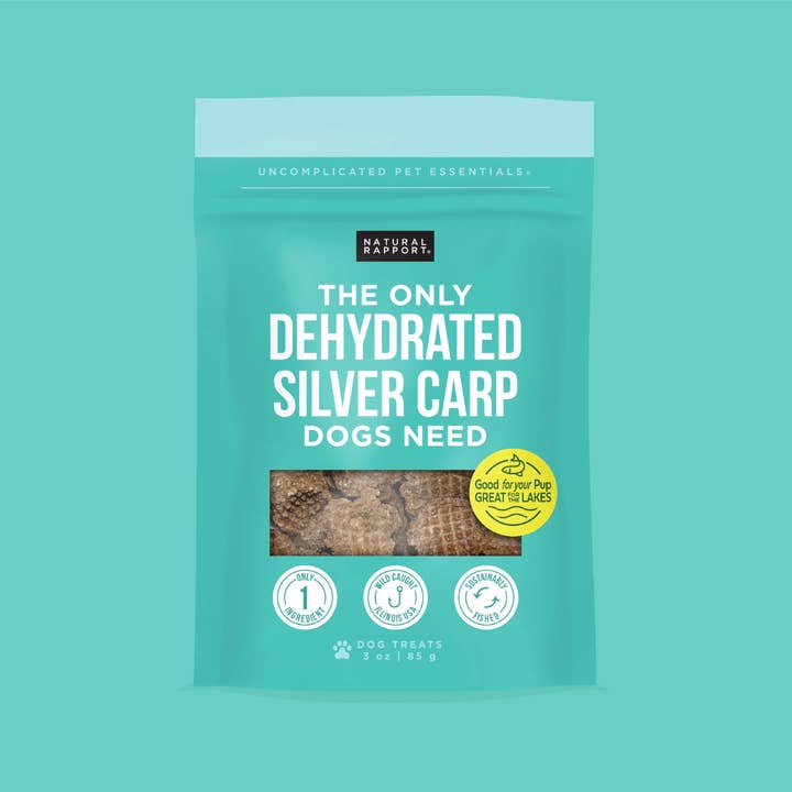 Natural Rapport - Vente Friandises – chien - La seule carpe argentée déshydratée dont les chiens ont besoin