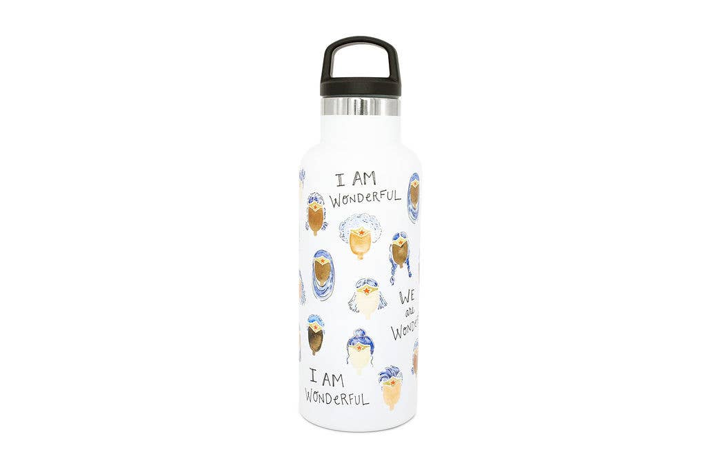 Kimothy Joy - Wholesale Water Bottle - Artist Canteen x Kimothy Joy  We Are Wonderful Canteen 16oz1