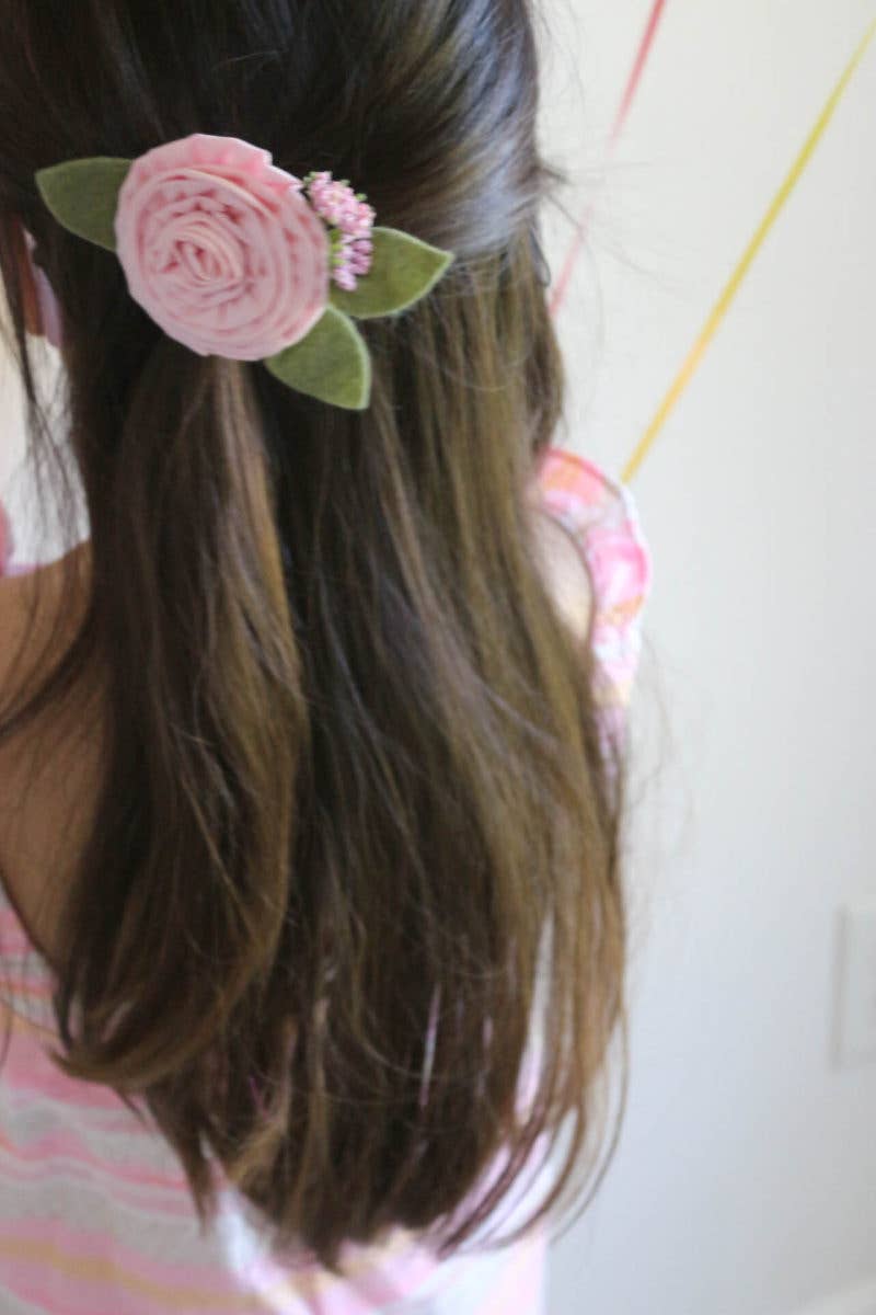 Vy La and Co. - Wholesale Hair Clip - Kids - Flower Hair Clip1