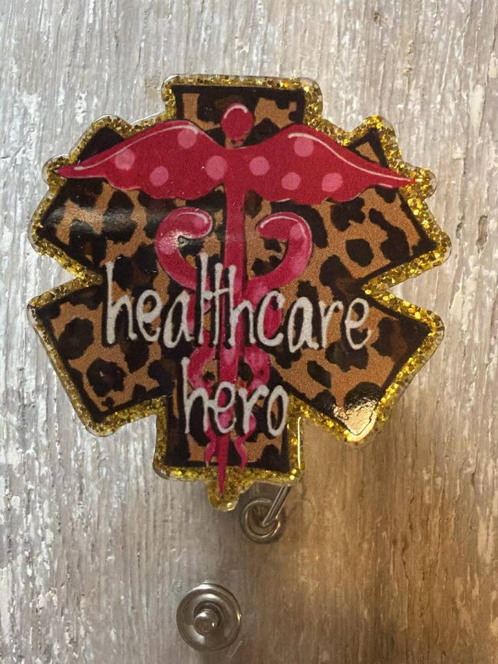Badge ReeL Healthcare Hero for wholesale by The Wild Poppy