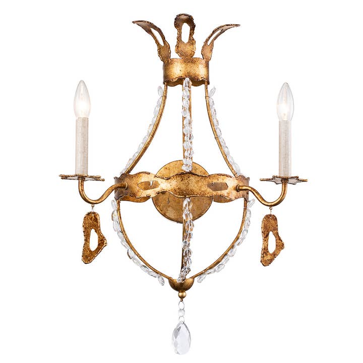 Monteleone 2lt Wall Sconce for wholesale by Lucas McKearn