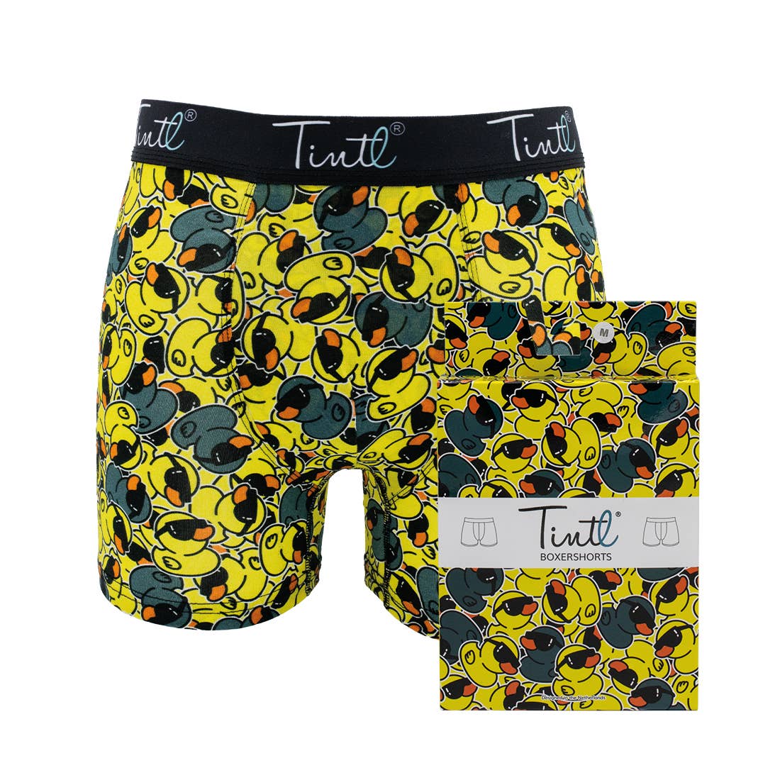tintl – wholesale Underkläder - Herr – Boxershorts Ducky med ank-mönster