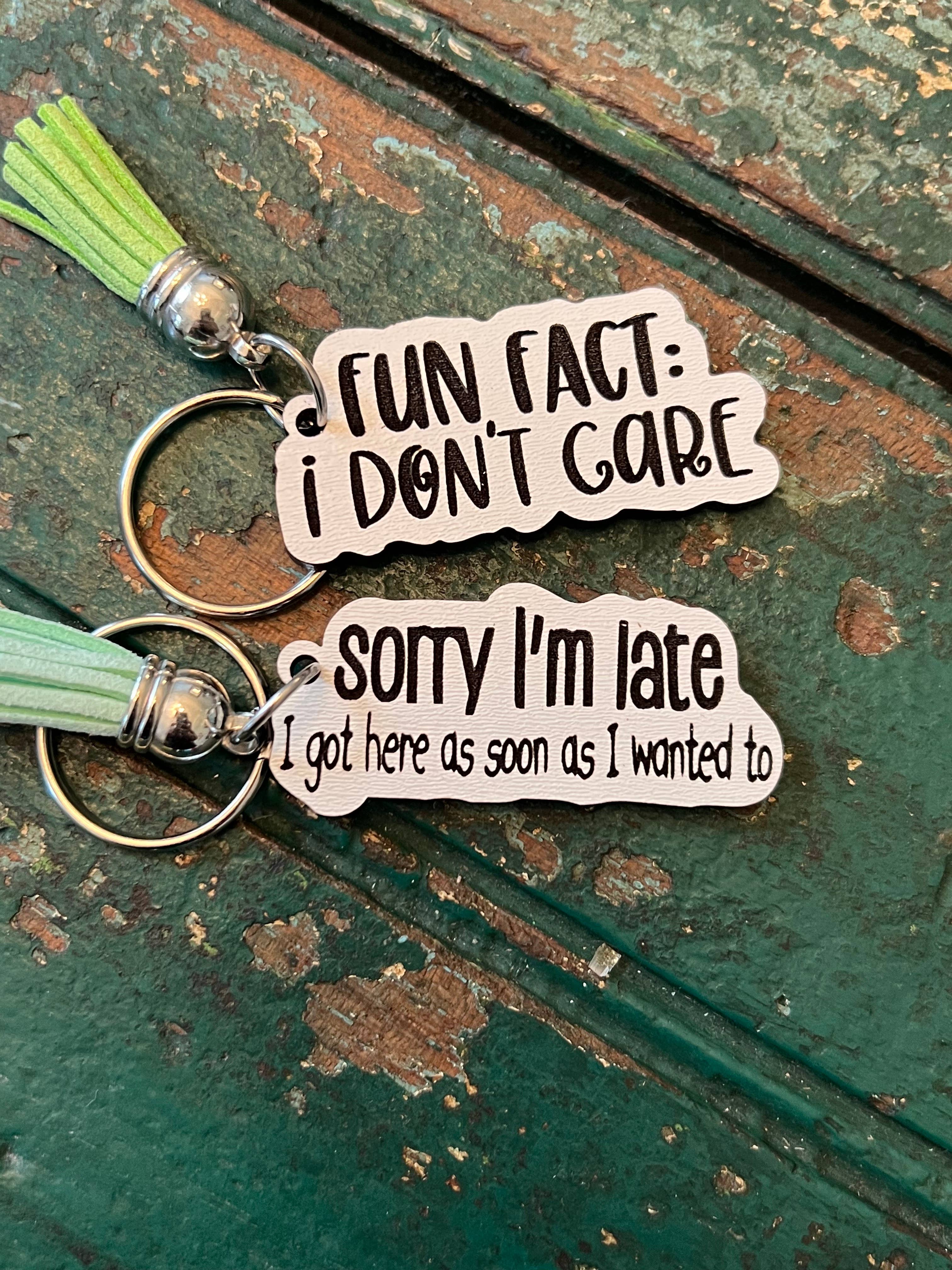 Suchfungoods - Wholesale Keychain - Women's - Snarky keychain with tassel6