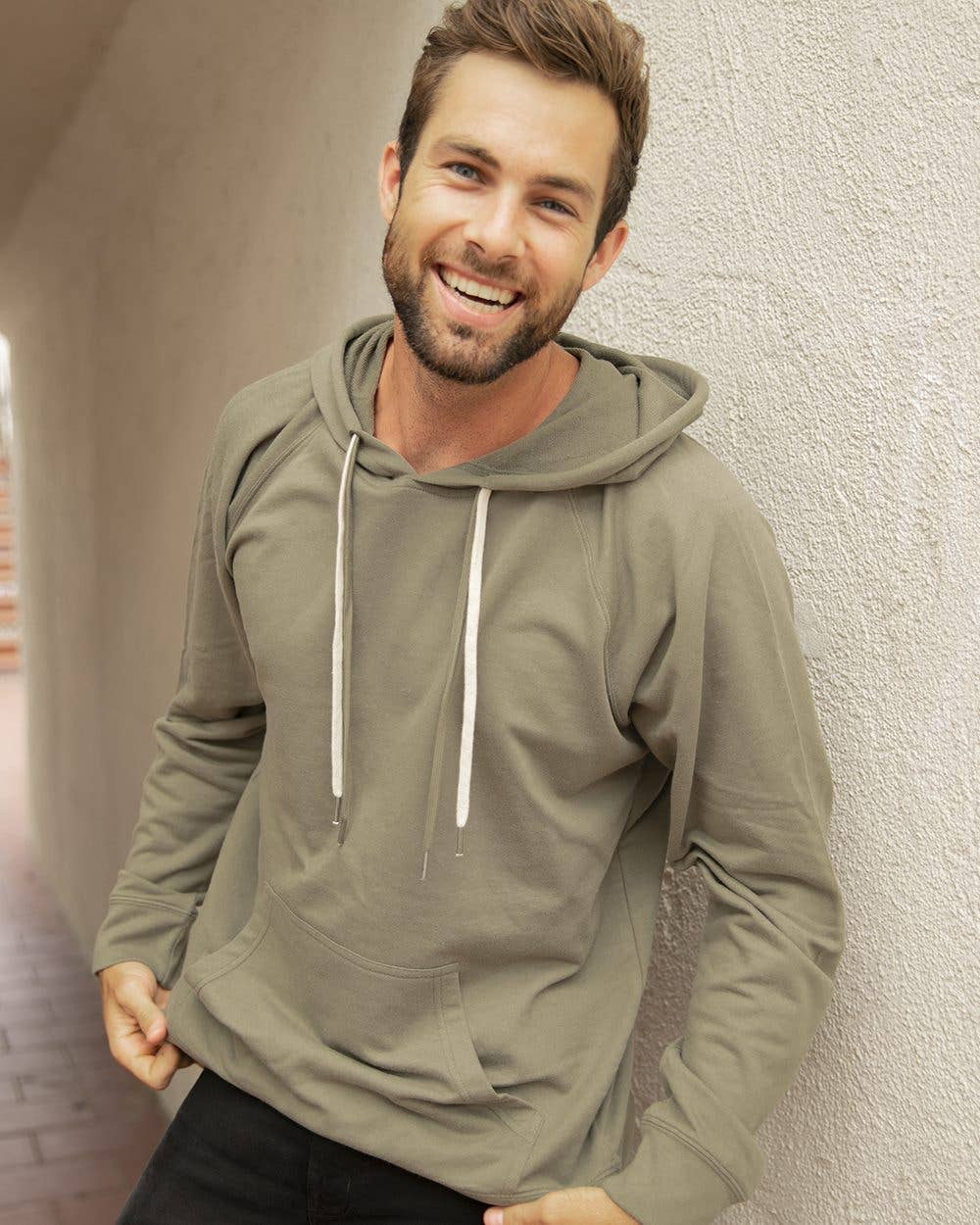 Mad Love Shop - Wholesale Hoodie - Women's - Unisex Sage Olive Terry Hoodie Sweatshirt with Plant Lady5