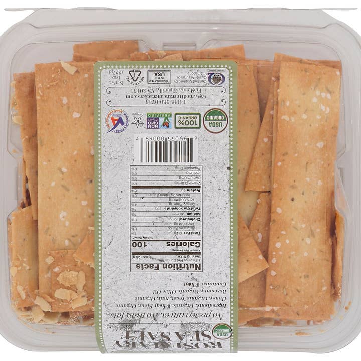 Everyday Supply Co - Wholesale Crackers - Firehook Cracker Bkd Rosemary - Case Of 121