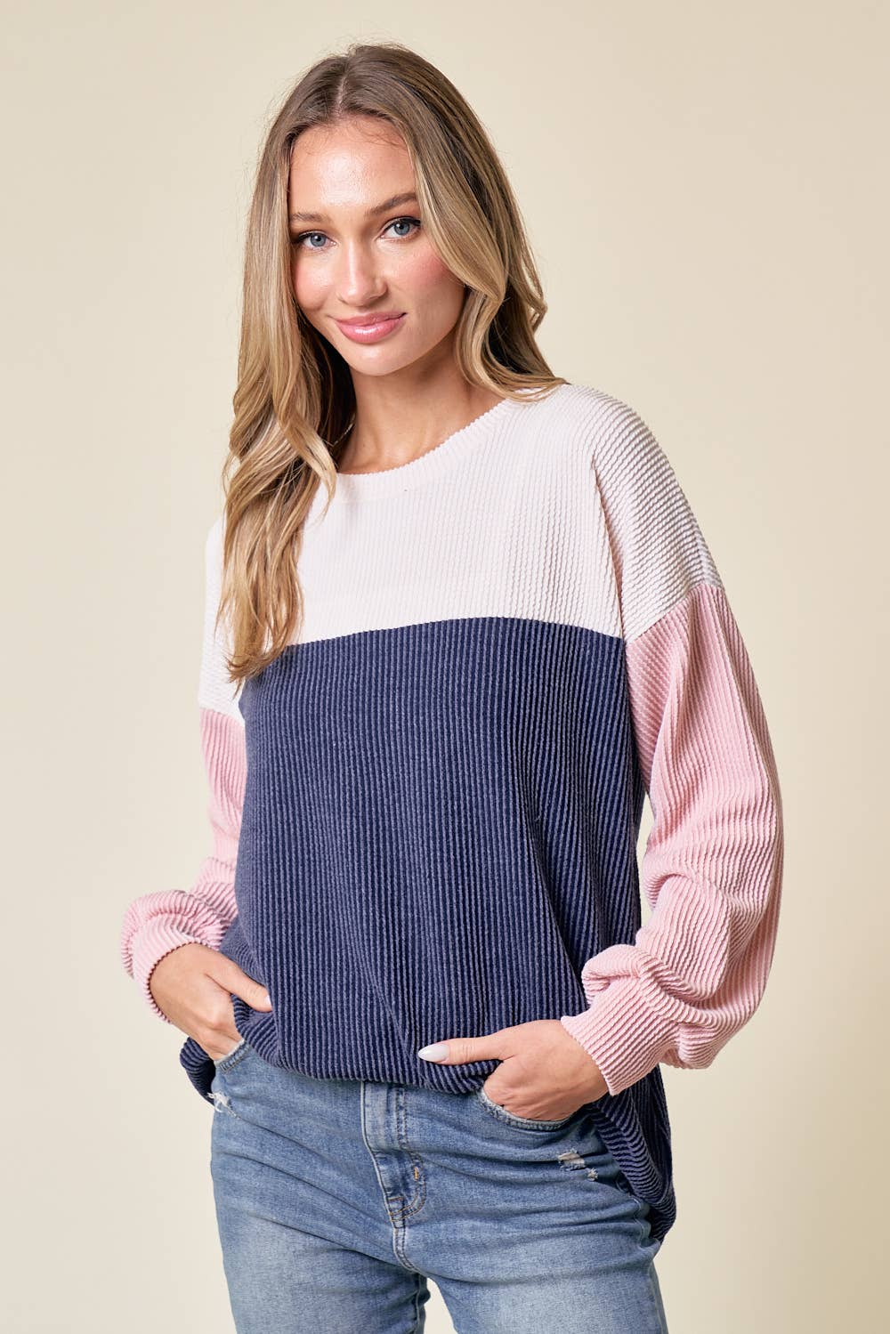 lovely melody – wholesale Sweatshirt - Dam – LMT3379-S-Time to Love Sweatshirt80