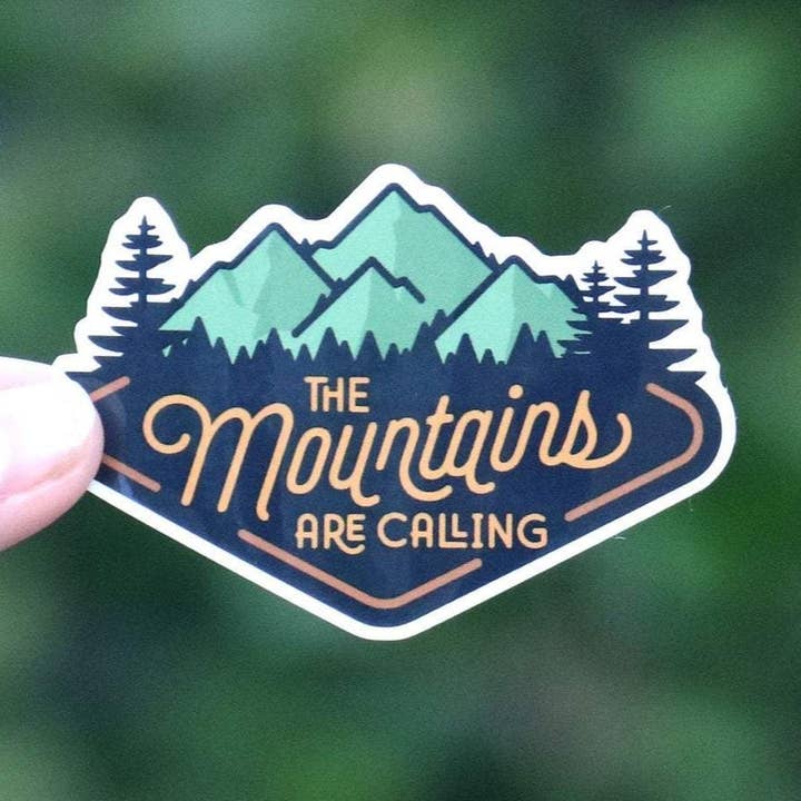 Squatchy - Wholesale Sticker - The Mountains Are Calling Sticker0
