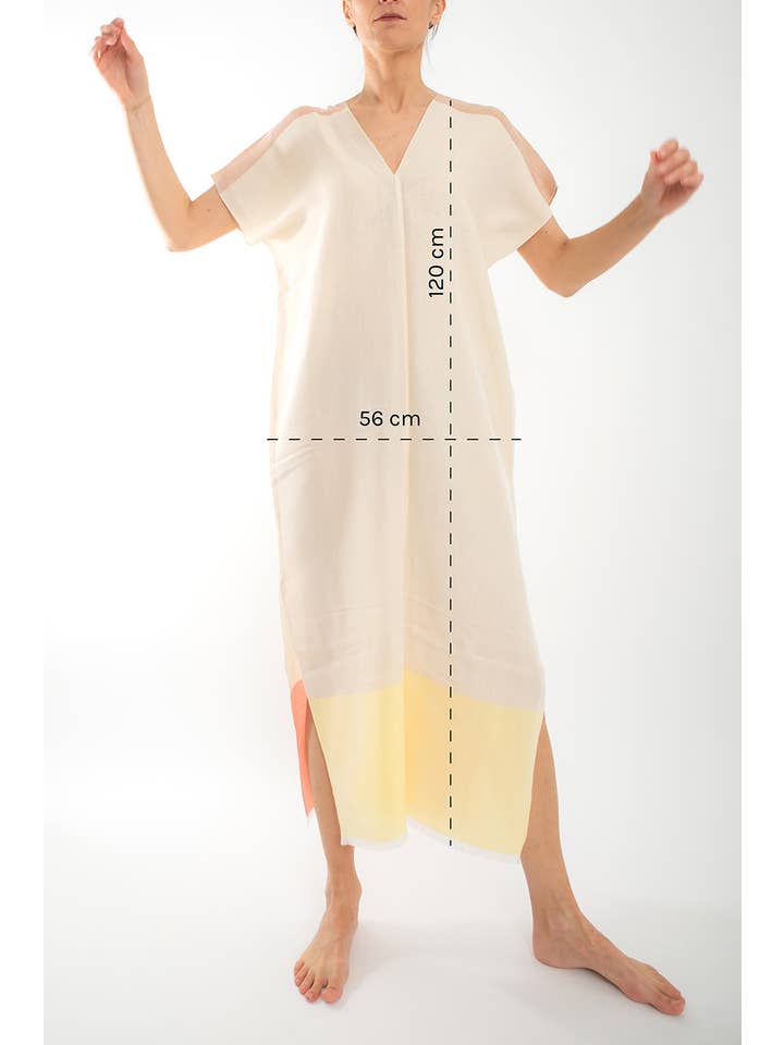 Abstract - Wholesale Swim Cover Up - Women's - Viscose and cotton caftan costume cover2