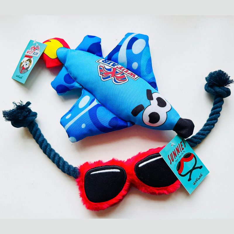 WufWuf - Wholesale Pet Plush Toy - Dog - WufWuf WufAir Squeaky Plush Dog Toy4