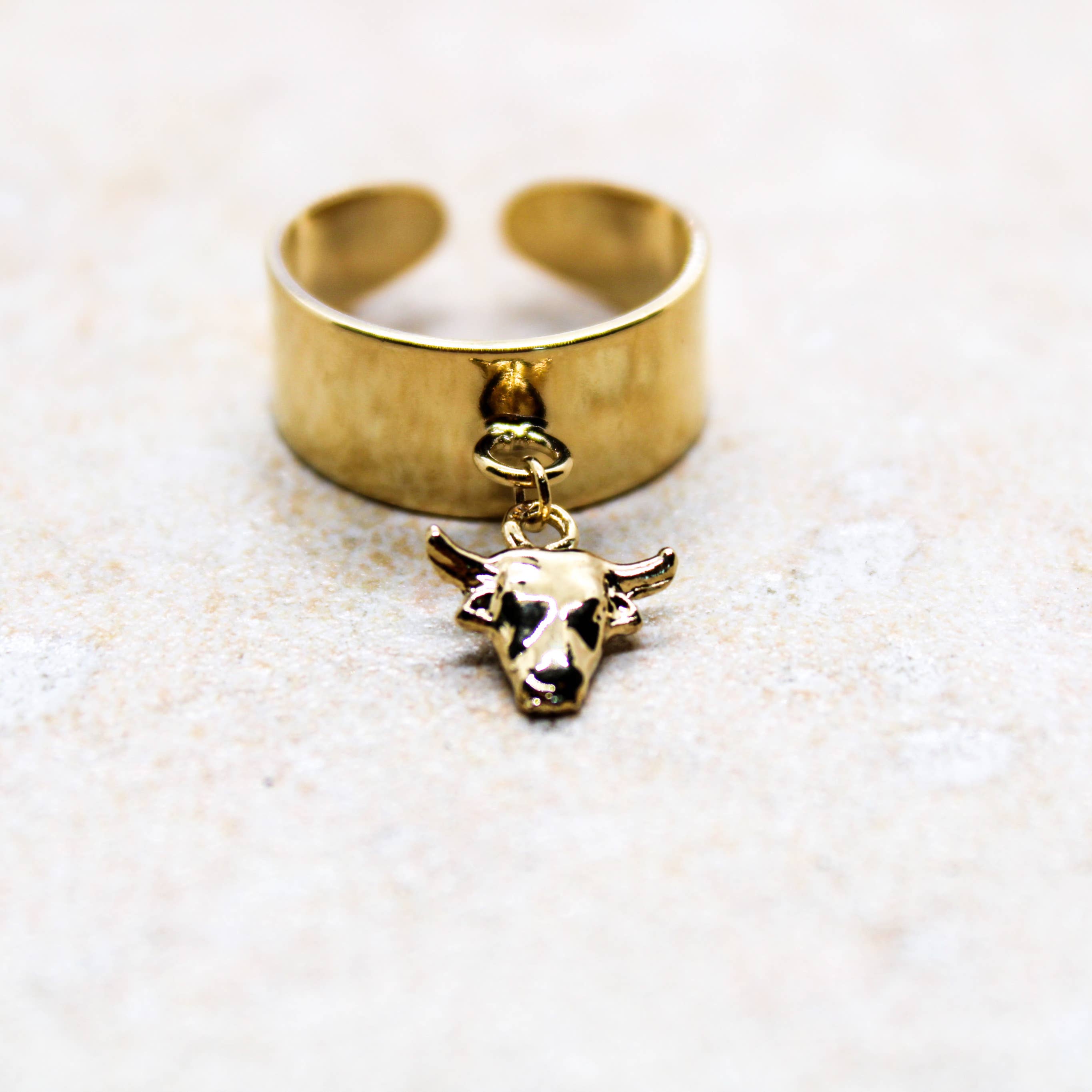 Lyscie Créations - Wholesale Band/Stacked Ring - Taurus Adjustable Ring1